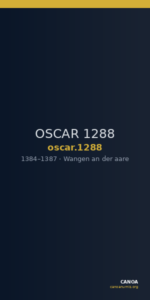 OSCAR 1288 — CANOA