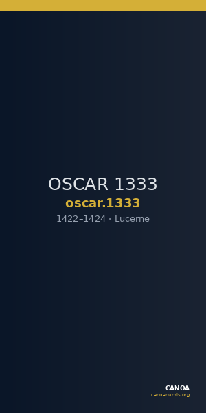 OSCAR 1333 — CANOA