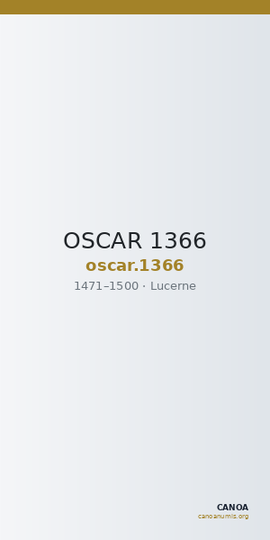 OSCAR 1366 — CANOA