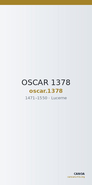 OSCAR 1378 — CANOA