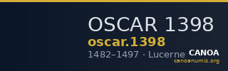 OSCAR 1398 — CANOA