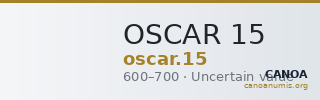 OSCAR 15 — CANOA