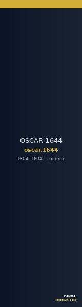 OSCAR 1644 — CANOA
