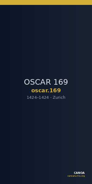 OSCAR 169 — CANOA
