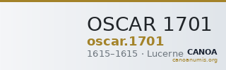 OSCAR 1701 — CANOA