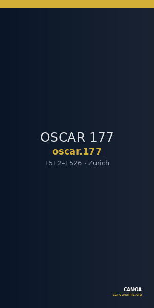 OSCAR 177 — CANOA