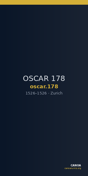 OSCAR 178 — CANOA