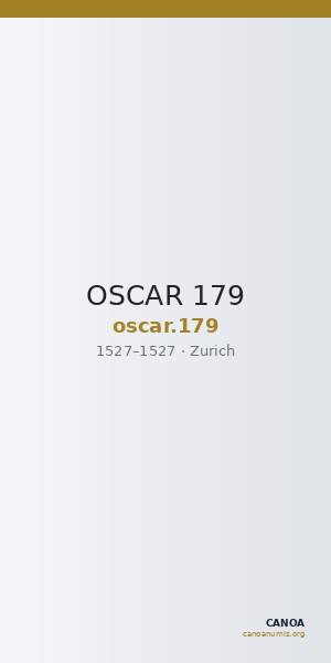 OSCAR 179 — CANOA