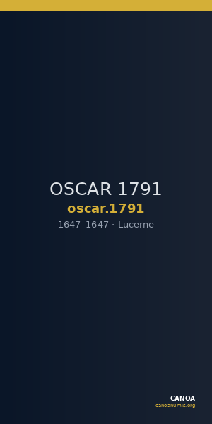 OSCAR 1791 — CANOA