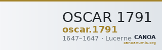 OSCAR 1791 — CANOA