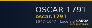 OSCAR 1791 — CANOA