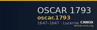 OSCAR 1793 — CANOA