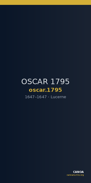 OSCAR 1795 — CANOA