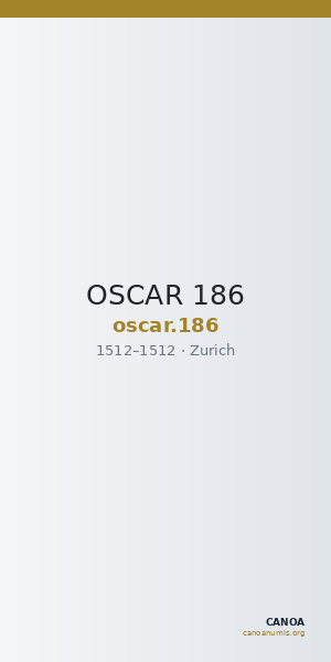 OSCAR 186 — CANOA