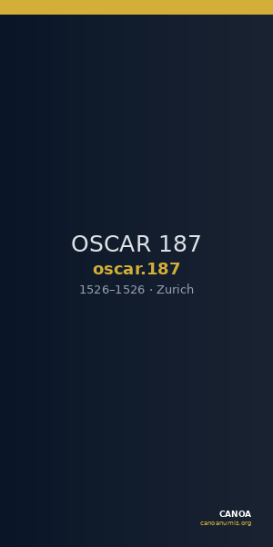 OSCAR 187 — CANOA