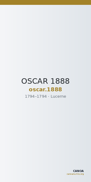 OSCAR 1888 — CANOA