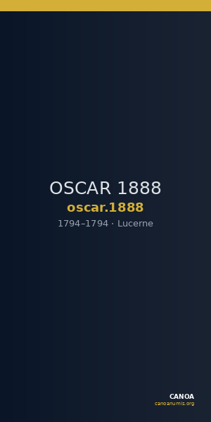 OSCAR 1888 — CANOA