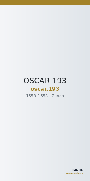OSCAR 193 — CANOA