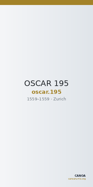 OSCAR 195 — CANOA