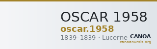 OSCAR 1958 — CANOA
