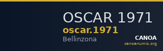 OSCAR 1971 — CANOA