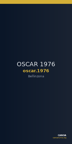 OSCAR 1976 — CANOA