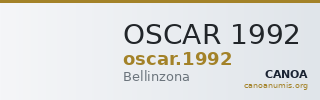 OSCAR 1992 — CANOA