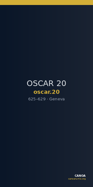OSCAR 20 — CANOA