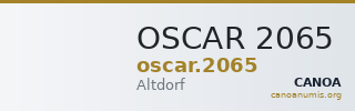 OSCAR 2065 — CANOA