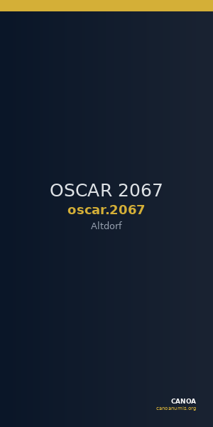 OSCAR 2067 — CANOA