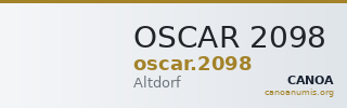 OSCAR 2098 — CANOA