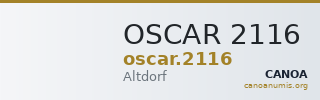 OSCAR 2116 — CANOA