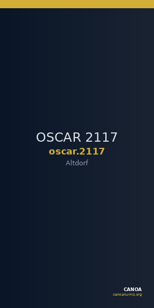 OSCAR 2117 — CANOA