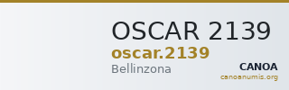 OSCAR 2139 — CANOA