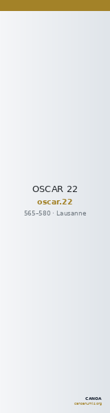 OSCAR 22 — CANOA
