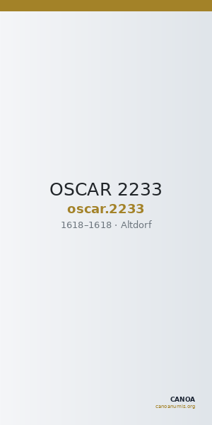 OSCAR 2233 — CANOA
