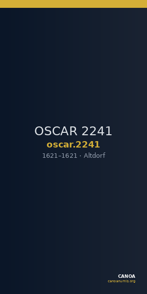 OSCAR 2241 — CANOA