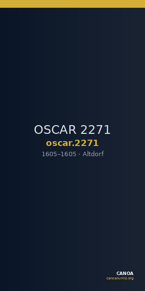 OSCAR 2271 — CANOA