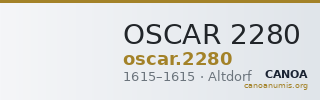 OSCAR 2280 — CANOA