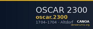 OSCAR 2300 — CANOA