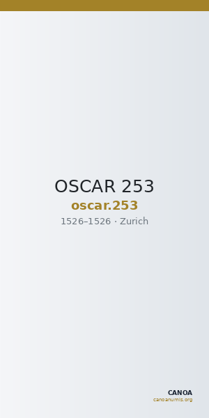 OSCAR 253 — CANOA