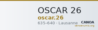 OSCAR 26 — CANOA