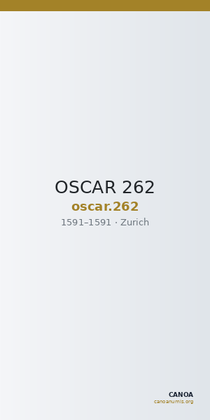 OSCAR 262 — CANOA