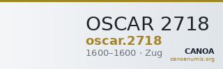 OSCAR 2718 — CANOA
