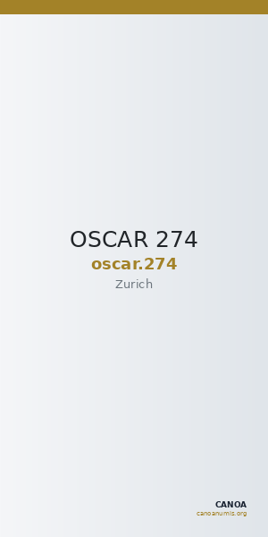 OSCAR 274 — CANOA