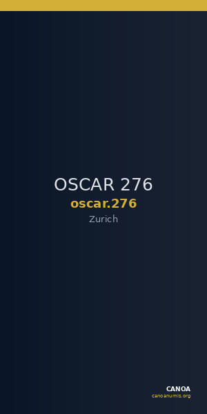 OSCAR 276 — CANOA