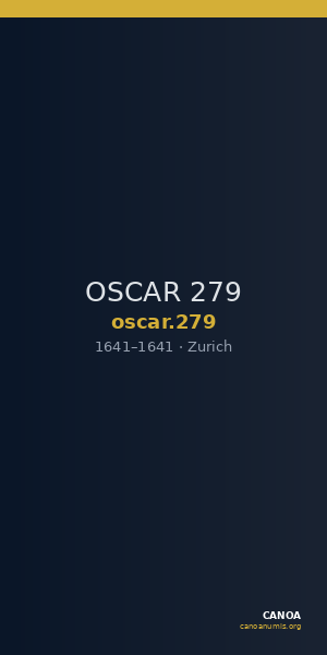 OSCAR 279 — CANOA