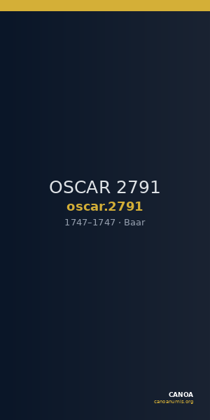 OSCAR 2791 — CANOA