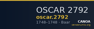OSCAR 2792 — CANOA