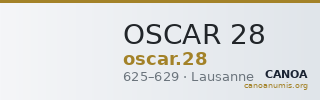 OSCAR 28 — CANOA